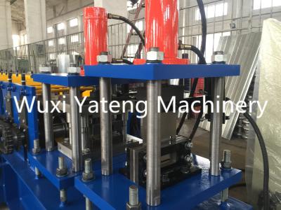 China Gearbox Transmission Sheet Metal Roll Forming Machines , C / U Channel Roll Forming Machine Hydraulic Pressure for sale