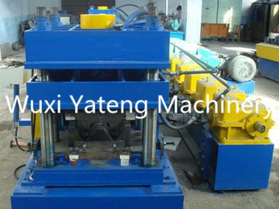 China Gcr15 Three Waves Highway Guardrail Roll Forming Machine , Sheet Metal Roll Former Machine 380V / 50HZ for sale