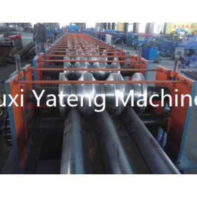 China Heavy Duty Galvanized Steel Highway Guardrail Roll Forming Machine With 37KW for sale