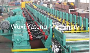 China High Efficiency Storage Rack Roll Forming Machine 200 - 300mm Material Width for sale