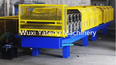 China 0.4 - 0.8mm Broodje die van de Golf het Dubbele Laag Machine met volledig Auto Vormende Lijn vormen Te koop