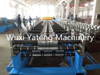 China High Durable Galvanized Steel Double Layer Roll Forming Machine PLC Control System for sale