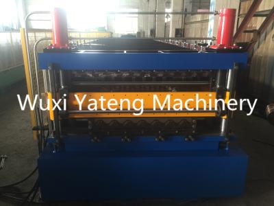 China Double Layer Roll Forming Machine With Hydraulic Cutting system, mirror polished rollers and spcers for sale