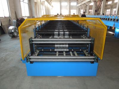 China Customerized Double Layer Roll Forming Machine 0.4 - 0.8mm Thickness for sale