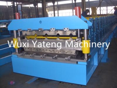 China Fully Automatic High Speed Double Layer Roll Forming Machine 3KW Hydraulic Power for sale