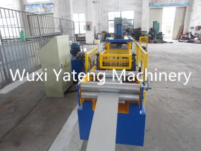 China Customerized Industrial Gutter Roll Forming Machine For Rain Water 0.4 - 0.8mm Thickness for sale