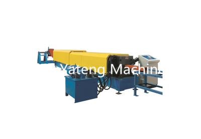 China PLC Control System Gutter Roll Forming Machine With Touch Screen ＆Button for sale