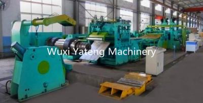 China High Speed Auto Straightening Steel Slitting Lines With Hydraulic Cutting for sale