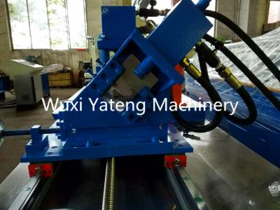 China 1 Inch Chain Driven Stud and Track Roll Forming Machine with Big Touch Screen for sale