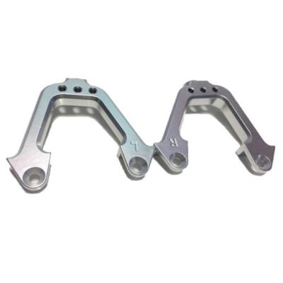 China Clear Anodized Aluminum CNC Supplier Factory Price OEM Clear Anodized Aluminum Steering Block, Custom CNC Steering Block for sale