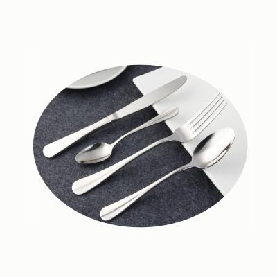 China American Success New Viable Creative Set Silver Plated American Hit Amazon Spoon Knife Fork Flatware Sets Stainless Steel Cutlery for sale