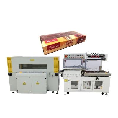 China Food high speed automatic shrink wrapping machine high speed pof shrink wrap machine high speed shrink wrapping machine for sale