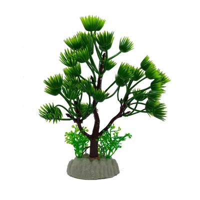 China Indoor Aquarium Hot Selling Hanging Artificial Potted Plants Plants for sale