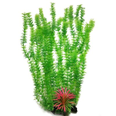 China 2020 new design artificial fish tank decoration simulation aquatic plant decor fish tank decoration accessories for sale