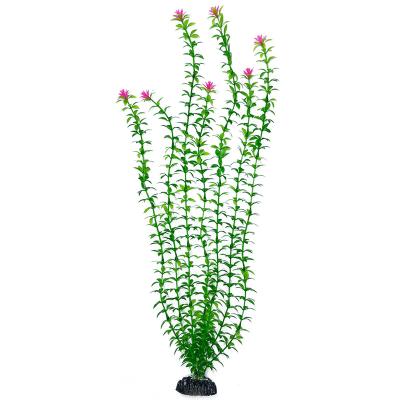 China Artificial silk hot aquarium accessories decoration fish tank decoration sales ornamental plants for sale