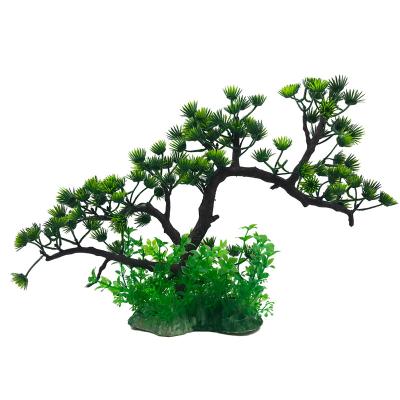 China Wholesale Plastic Artificial Fish Decor Aquarium Decoration Tank LargerAquarium Aquatic Plants for sale