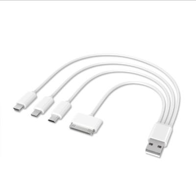 China China Best-selling Mobile Phone Etc.electronic Product Fast Charging Multifunction 4 In 1 USB Cable for sale