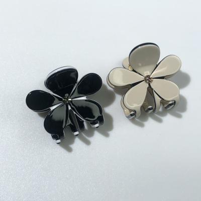 China Wholesale Fashion Hair Accessories Gorlee Mini Cute Flower Acetate Hair Clips Korean Hair Claw CLIPS For Girls for sale