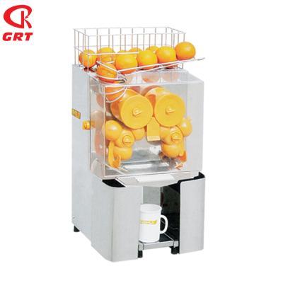 China 304 stainless steel GRT - 2000E - 1 electric automatic orange juicer with CE orange juicer for sale