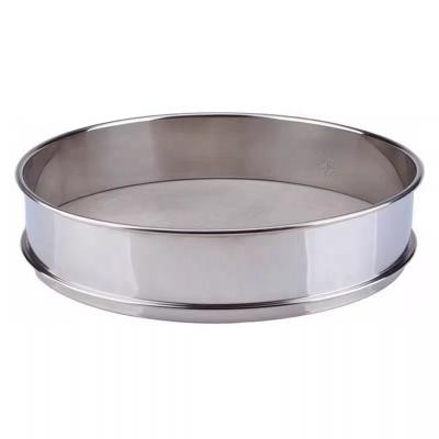 China Round 304 Stainless Steel Wire Mesh Laboratory Test Sieve Circular sieve for sale