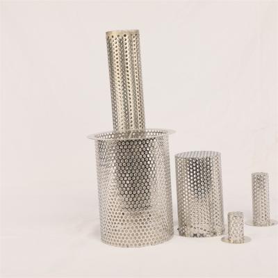 China Corrosion Resistance Bag filter support basket perforated filter cartridge Stainless Steel Basket Strainer for sale