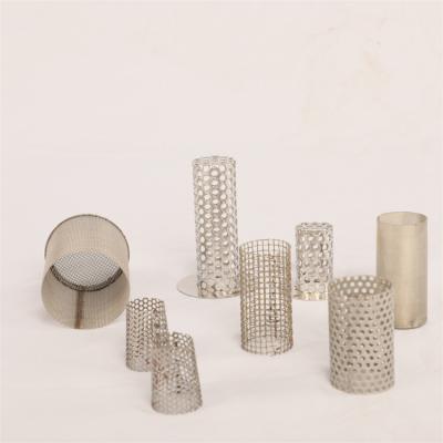 China Corrosion Resistance 304 316 316L Perforated Metal Wire Mesh Pipe Stainless Steel Tube for sale