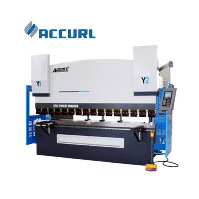 China 2-WC67K Steel Sheet Bending Machine Double Hydraulic Synchronize Bending Machine Te koop