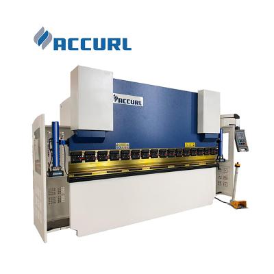 中国 Steel Bending Machine 2Axes 100T/4000mm NC Press Brake With E21 Controller 販売のため