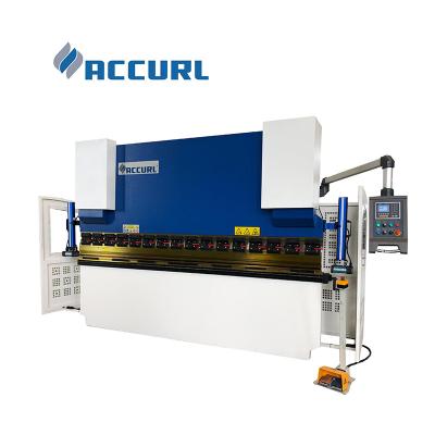 中国 Accurl 125T/3200mm Hydraulic Press Brake 2 Axes NC Steel Bending Machine With E21 Controller 販売のため