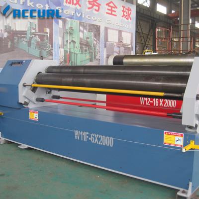 China CNC Three Rolls Plate Rolling Machine High Quality For Sale for sale