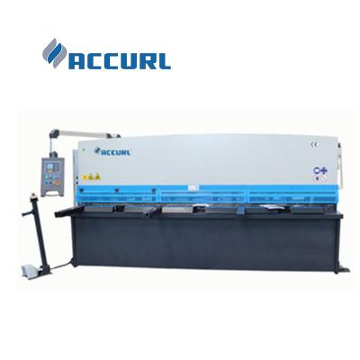 China ACCURL Brand Sheet Metal Press Brake High Quality Angle Iron Cutting Shearing Machine Te koop