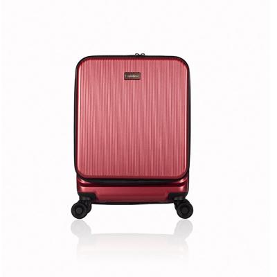 China Lightweight PC TSA Lock Suitcases Business Travel Bags Unisex Customized Luggage Carry On Luggage Box for sale