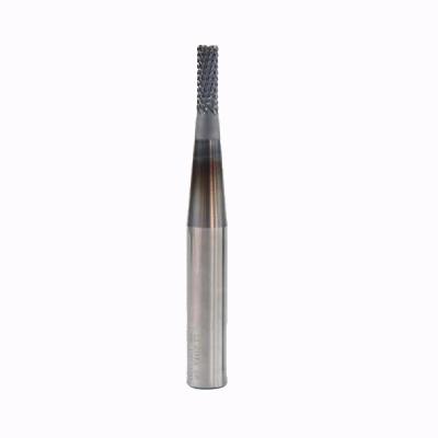 China Carbide 40/50/55 HRC Solid Carbide 6 Flutes Combo Milling Square Cutter for 60/75/100mm for sale