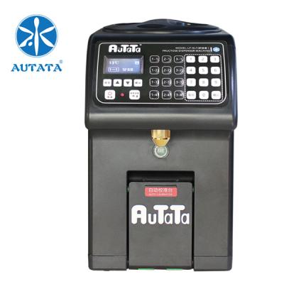 China AUTATA commercial high precision small microcomputer calibrating milk tea equipment honey and syrup supplying vending machines IF-6LY for sale