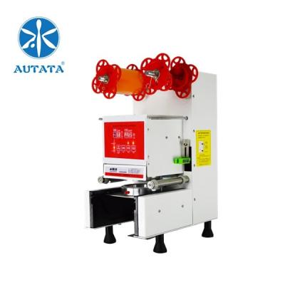 China Automatic Plastic Beverage Bowl Sealing Machine 150cm -170cm for sale