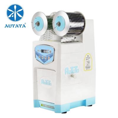 China Commercial Automatic Bubble Milk Tea Shop Beverage Shop IF-95S Food AUTATA Cup Sealing Machine Price for sale