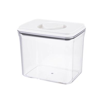 China Sustainable Hot Selling Clear Plastic Airtight Food Storage Containers With Lids For Kitchen for sale