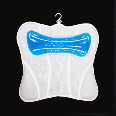 China Sustainable 4D Air Mesh Bath Pillow for Bathtub, Hot Tub, Jacuzzi and Home Spa for sale