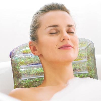 China Sustainable Custom Cooling Gel Spa Bath Pillow for sale