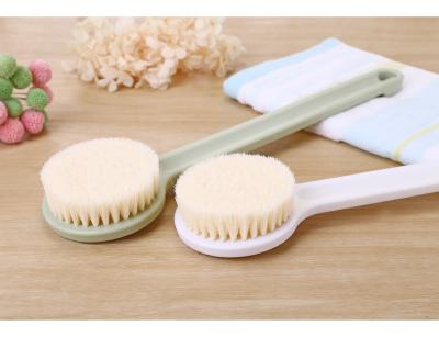 China All Natural Hot Sale Wooden Oval Brush Holder Bath Long for sale