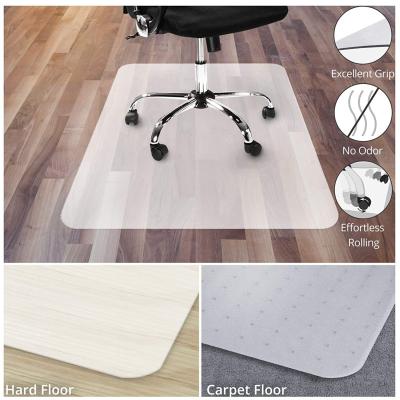 China Washable Low Price Upholstered Chair Mat For Tile Floor for sale