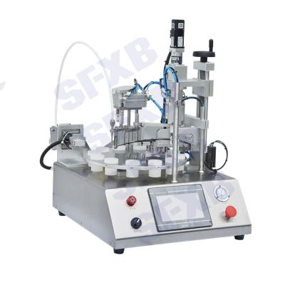 China XBMY-25 Beverage Desktop Ceramic Pump Filling Press For Cosmetic Packing Machine for sale