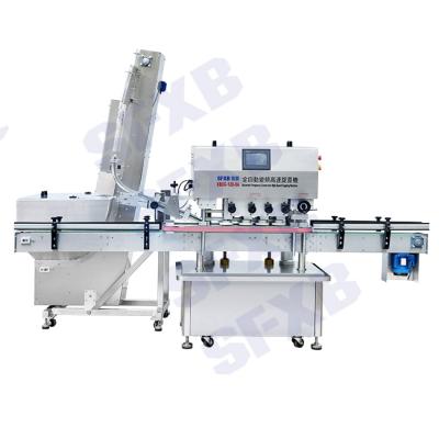 China Hot Selling SFXB SFXG-120-8 Automatic Beverage Rinsing Filling And Capping Machine Plastic Bottle for sale