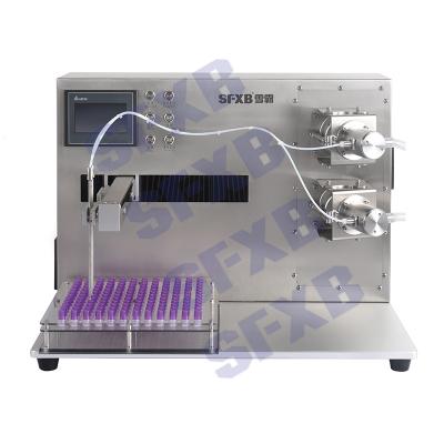 China XBWZY-2 Matrix High Precision Cosmetic Filling Machine Chemical Automatic Cosmetic Bottle Filling Machine for sale