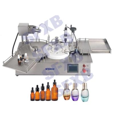 China SFXB XBXG-20 Tabletop Electric Food Liquid Filling and Capping Machine for Essential Oil, Medicine Liquid, Cosmetics (1-50ml) for sale