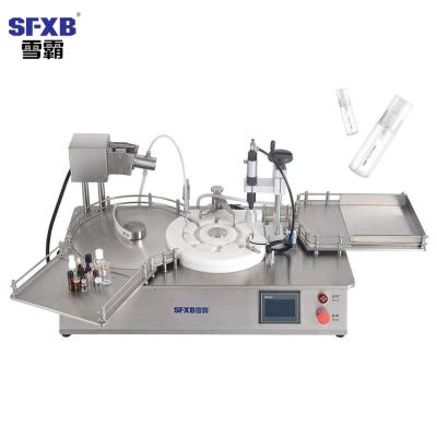 China Hot Sale XBXG-20 Beverage Vial Bottle Peristaltic Pump Filling Machine SFXB with Conveyor for sale