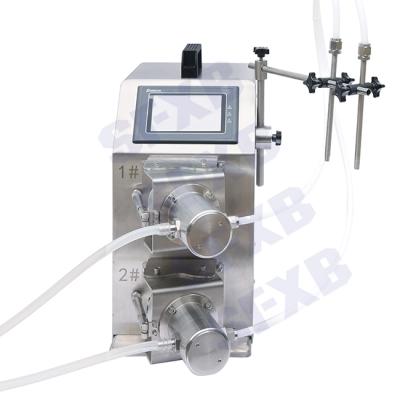 China Small SFXB XBWG Plunger Filling Machine Touch Screen Chemical High Accuracy Ceramic Filling Machine for sale