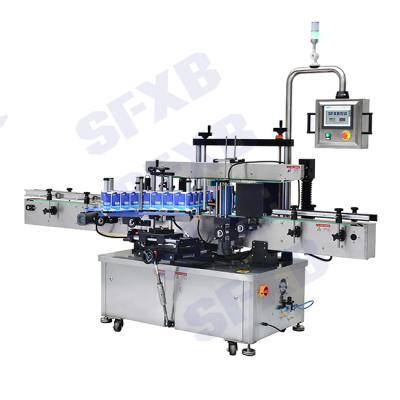 China SF-3060 Automatic Food Labeling Machine Double Side Labeling Machine Flat Sided Double Side Sticker Labeling Machine for sale