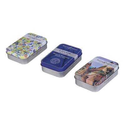 China Soap Playing Cards Containers And Tin Box For Sponge Pad And Silicon Packaging Pad And Wash Soap And Tobacco for sale