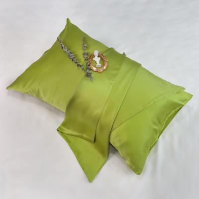 China Wholesale Luxury Type Anti-static 22mm Mulberry Custom Wrap Silk Pillowcase 100% Pure Silk Multicolor Pillow Case for sale